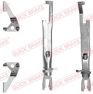 Regulator luzu szczęk, hamulec bębnowy 102 53 011 Quick Brake ApS
